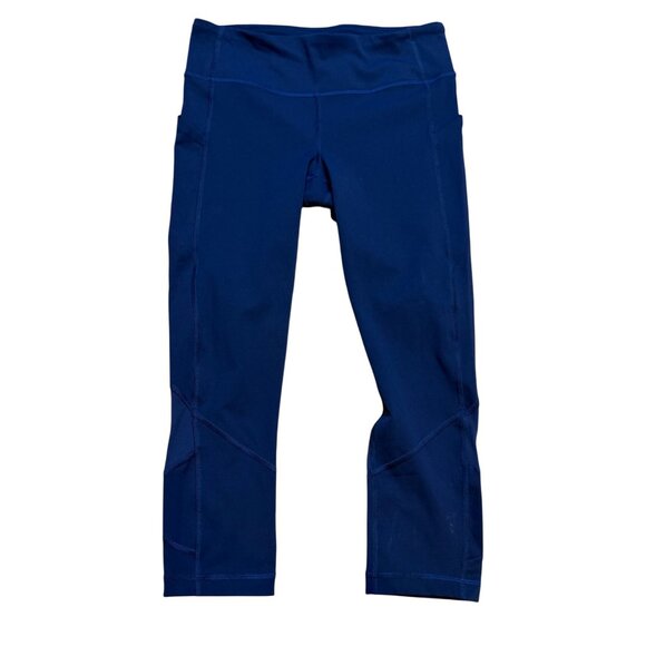 Lululemon Womens High-Rise Navy Leggings Size 6 - Picture 1 of 7